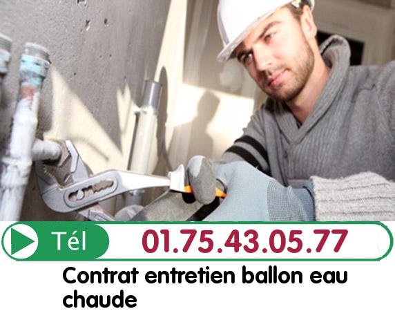 Depannage Ballon eau Chaude Chaumontel 95270